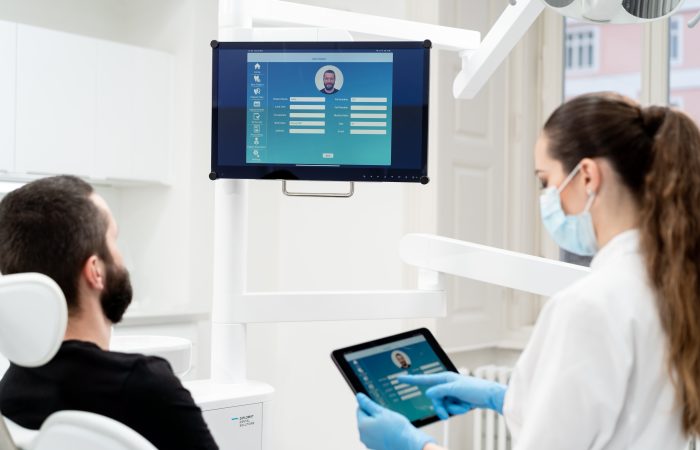 By 2030 dental units with tablets only.