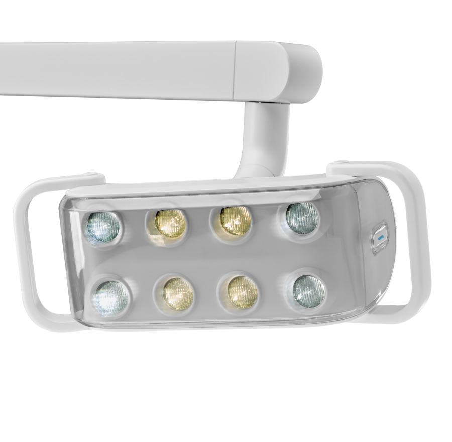 Sirius dental operating light with multiple LED modules